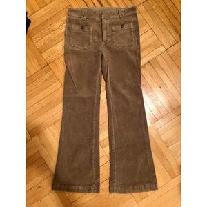 Free People Corduroy Flare Trouser